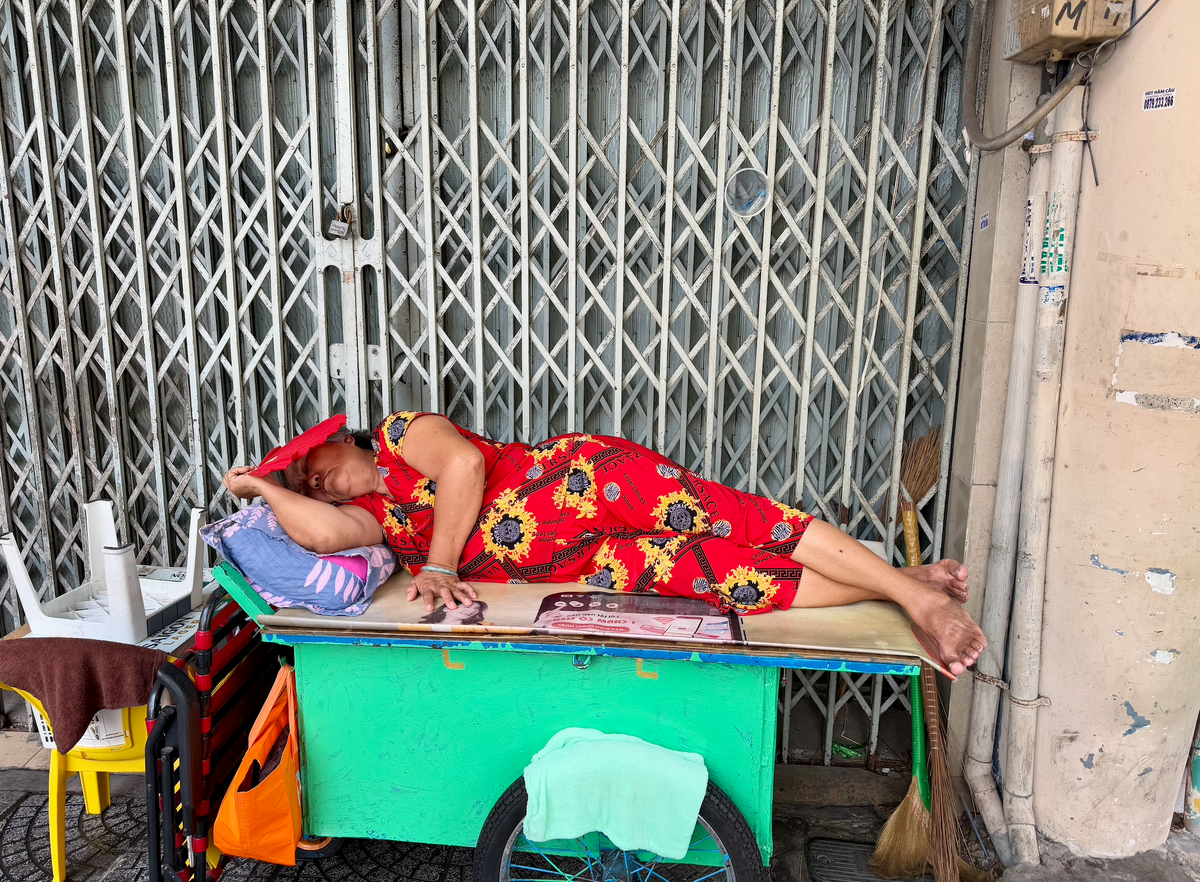 бездомная в Хошимине