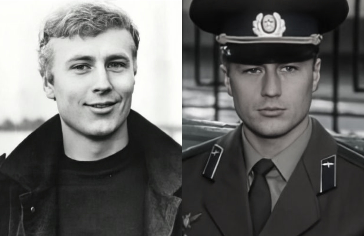 на фото Олег Штефанко в молодости 