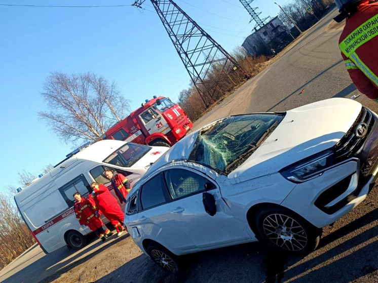     Причины происшествия устанавливают. фото: пресс-служба Управления по ГОЧС и ПБ Мурманской области.