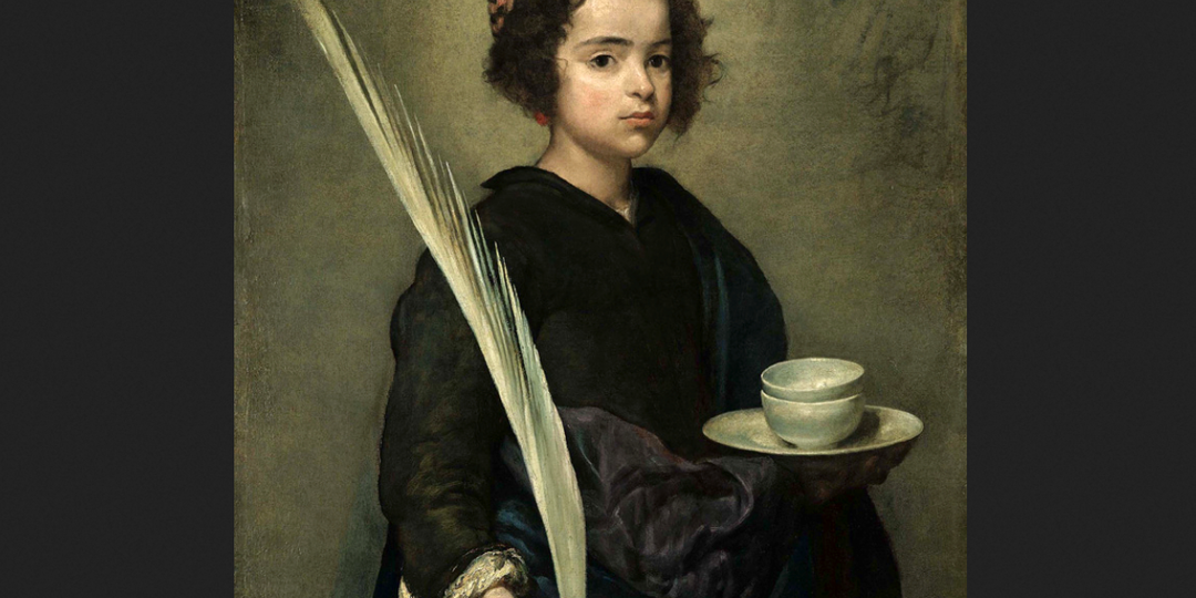 Почему атрибутами святой Руфины являются посуда и пальмовая ветвь