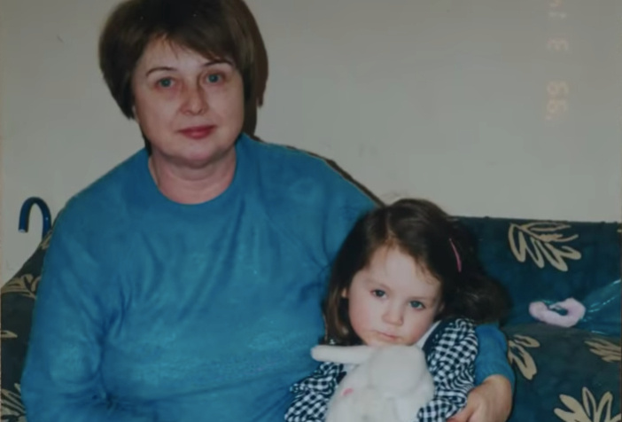 Наталья Суркова с дочерью Александрой