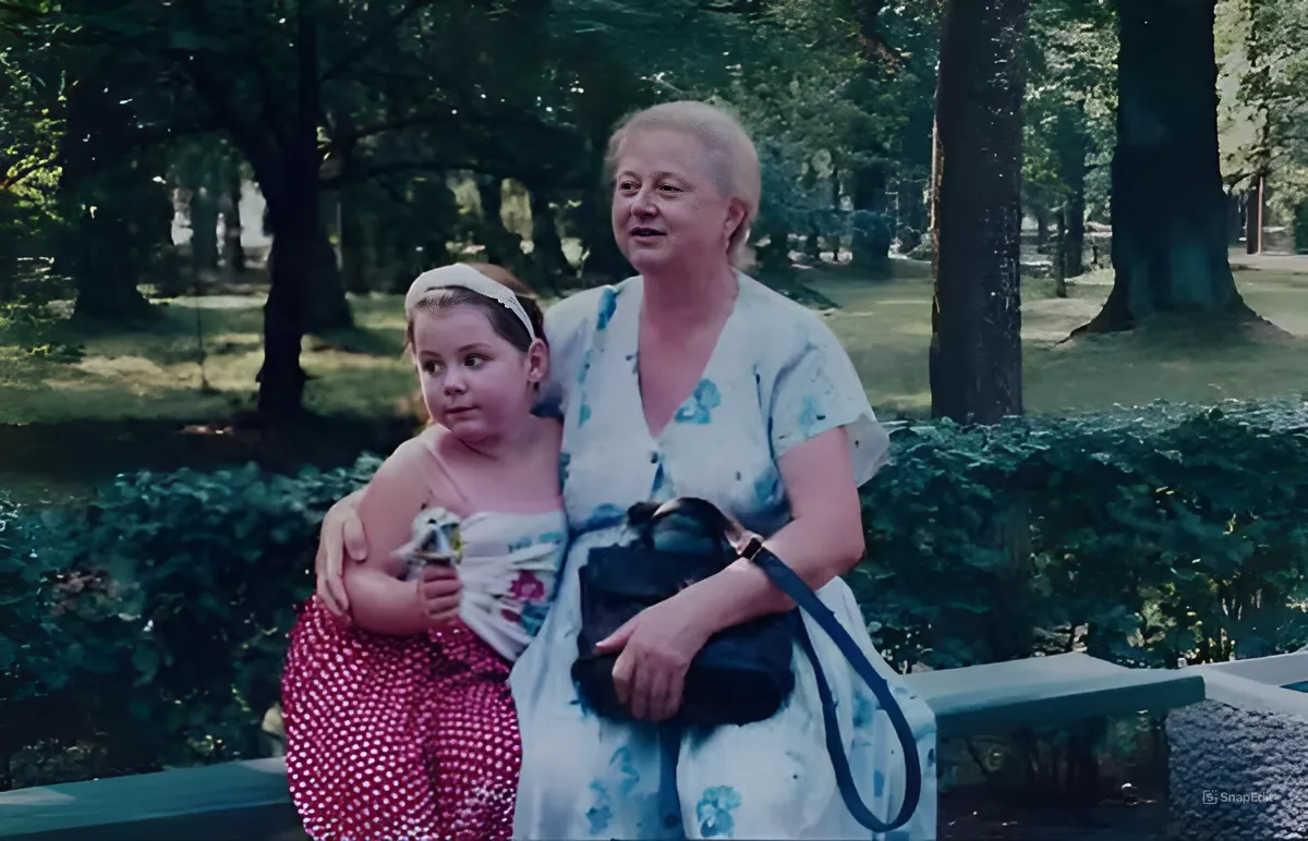 Наталья Суркова с дочерью Александрой