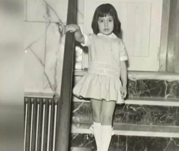 Айдан Шенер в детстве.