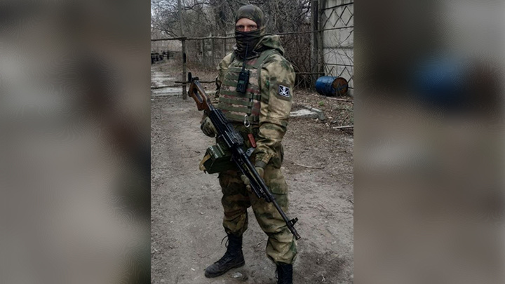    Дмитрий - пулемётчик "Шторм Z". Фото предоставлено Дмитрием Егоровым