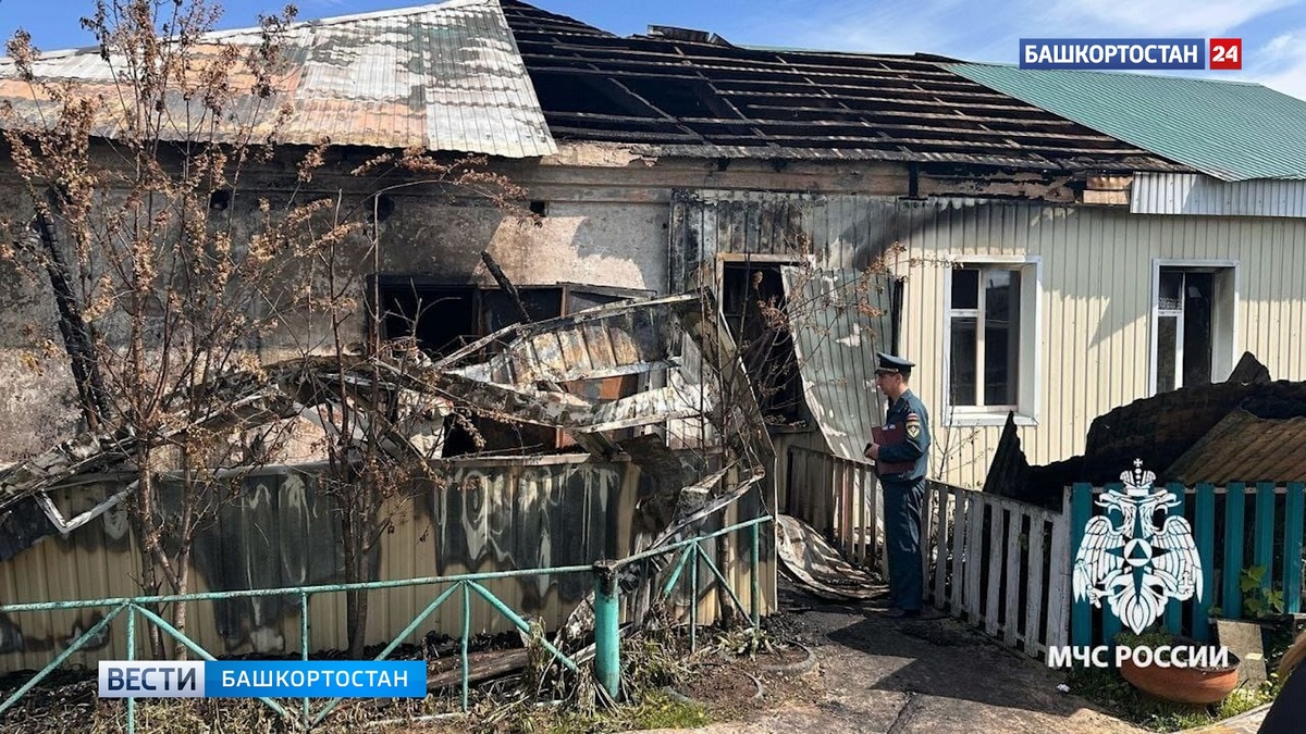    Одна женщина погибла, другая получила сильные ожоги при пожаре в Туймазинском районе Башкортостана