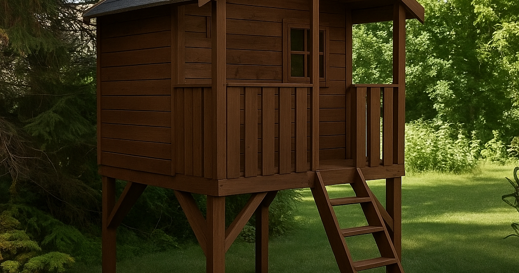 Чем занять детей на дачном участке: 4 варианта организации игрового места для ребёнка