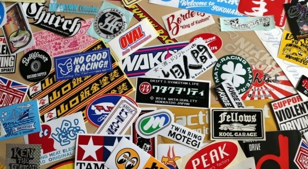 Яркие, стильные наклейки 