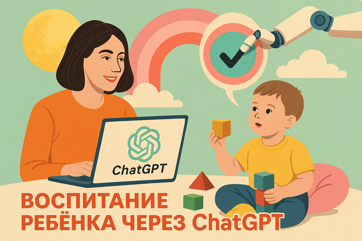 Я разрешила нейросети воспитывать моего ребёнка.