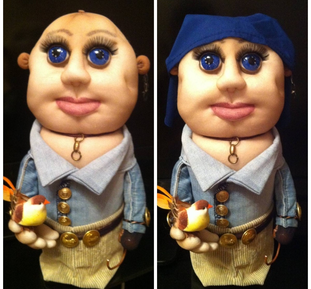 Все куклы - авторской работы