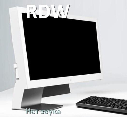 
Почему в моноблоке RDW нет звука пропал что делать