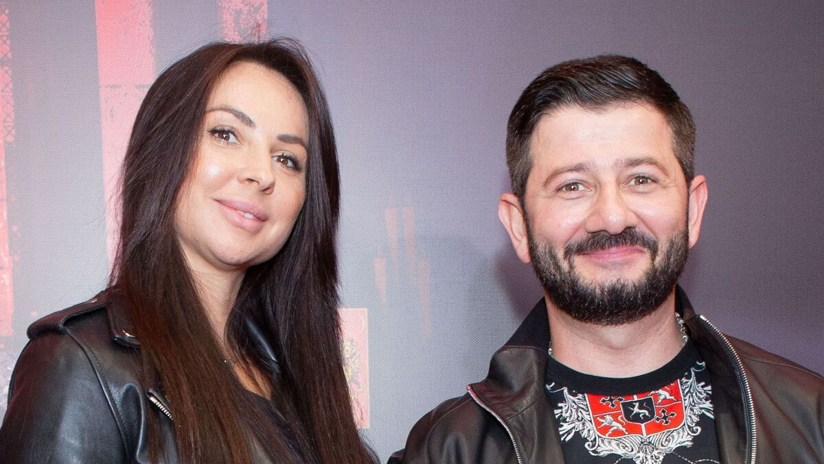 Михаил Галустян с бывшей женой Викторией. Фото: m.fishki.net