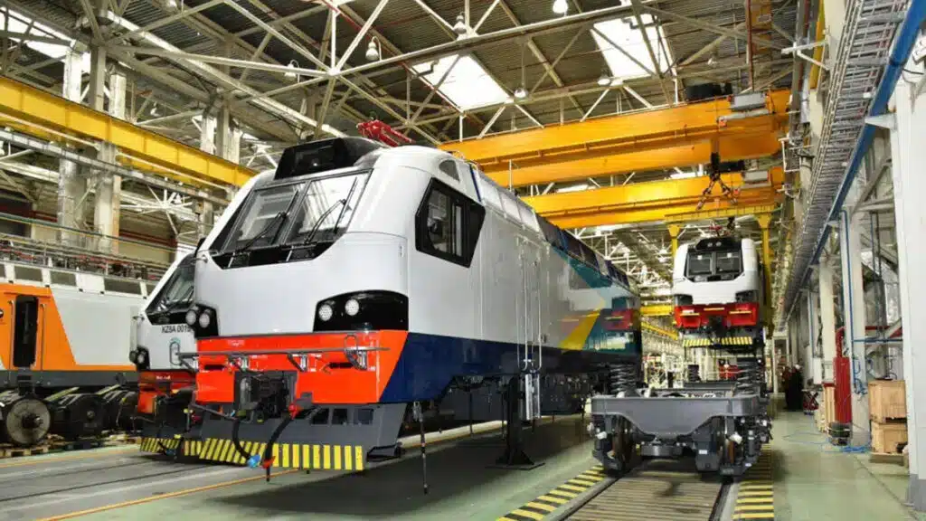 Электровозы Alstom в Казахстане. Источник: КТЖ
