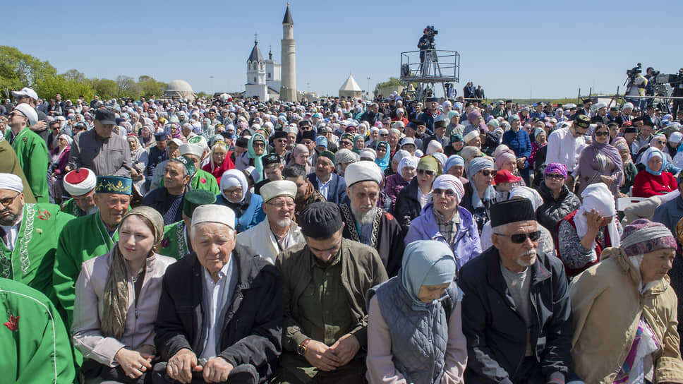 Праздник «Изге Болгар жыены» в 2024 году.📷Фото: Артемий Шуматов / Коммерсантъ