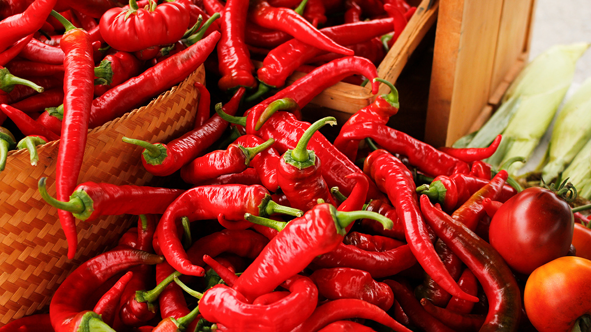      Фото: The Image Party/Shutterstock/FOTODOM Перец чили был одомашнен в Центральной и Южной Америке тысячи лет назад
