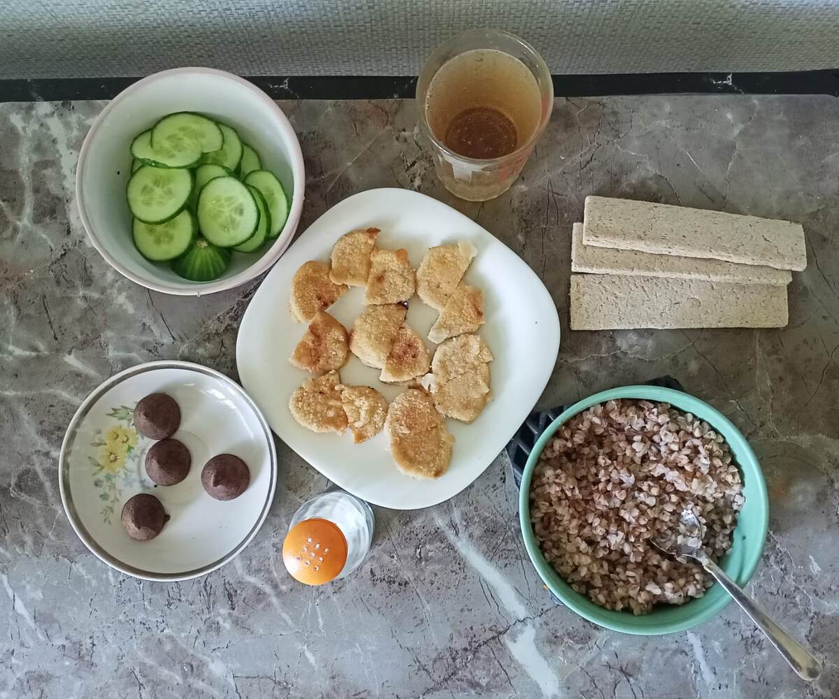 В еде тоже нужен объём.