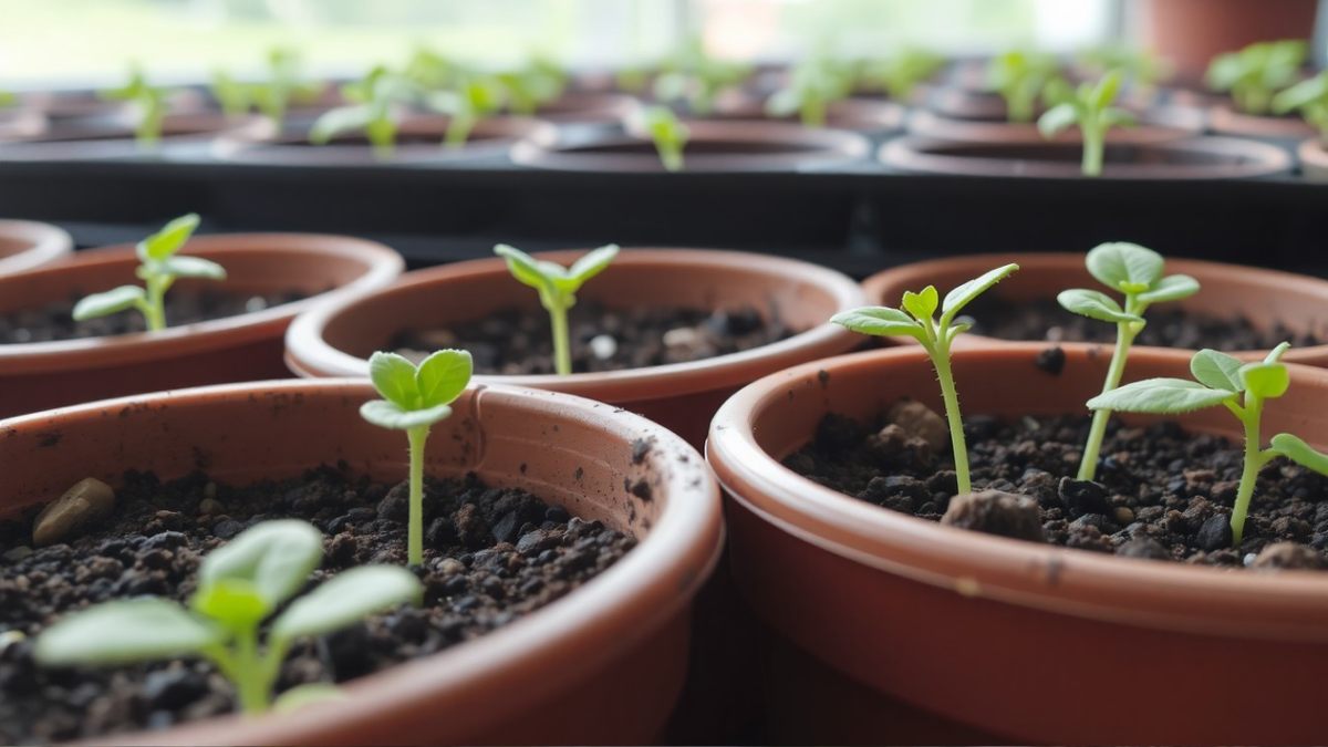 Правильный полив рассады