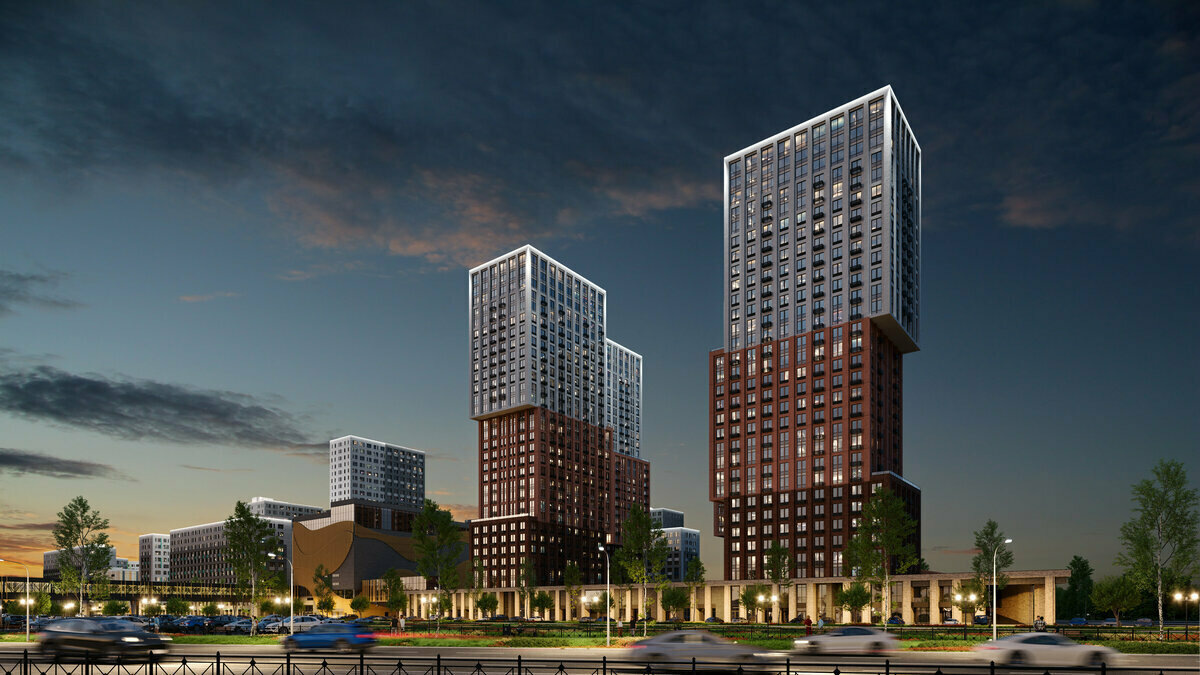 Рендер ЖК Звёздный в Тюмени от "Страна Девелопмент". Источник: Яндекс.Картинки