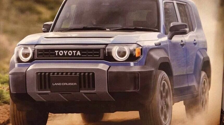 Toyota Land Cruiser FJ будет похож на Прадо 250. Но есть отличия. Источник: autohome.com.cn
