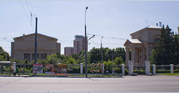 Комплекс зданий Академии, где готовили военных разведчиков