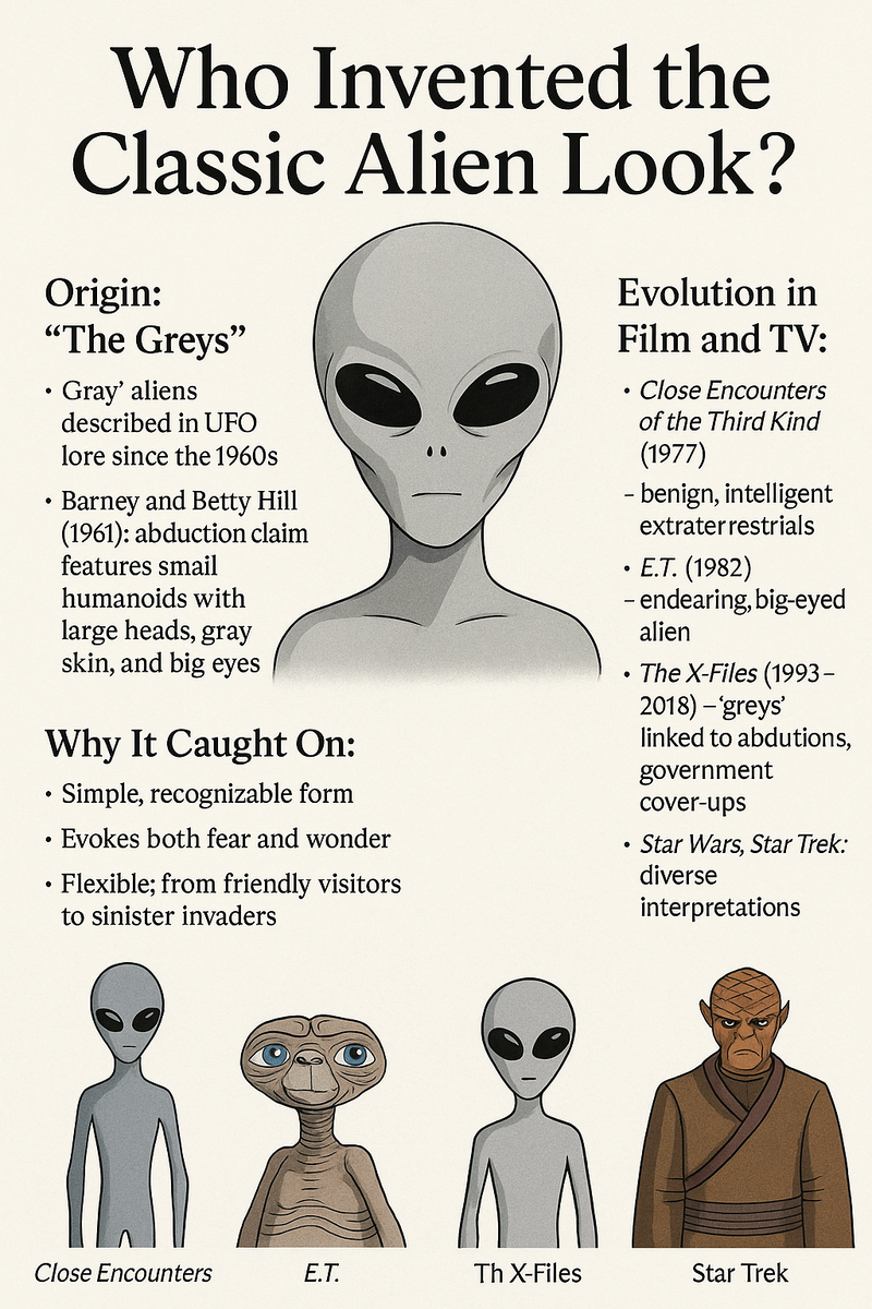 «Кто изобрел классический вид инопланетянина?»