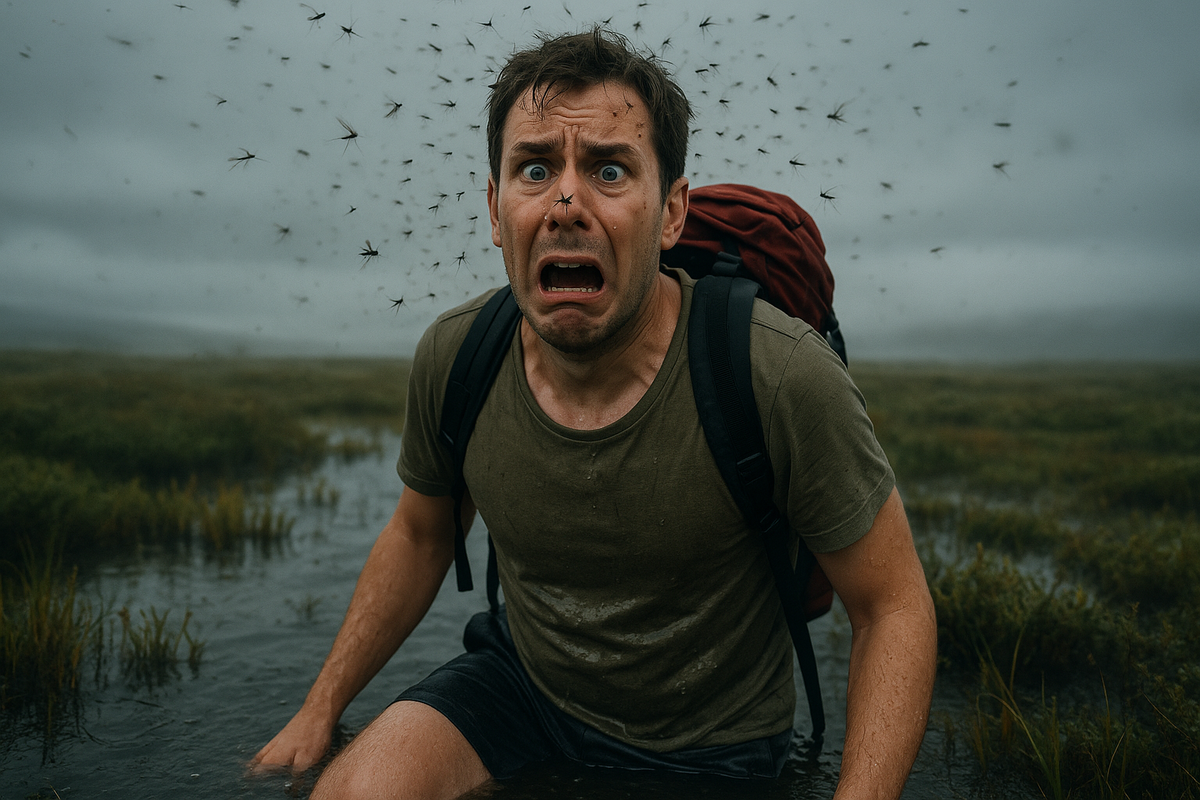 Гнус не жужжит — он нападает. И делает это молча и массово.