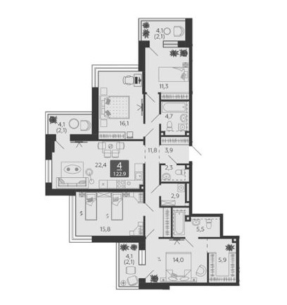 Узкий коридор