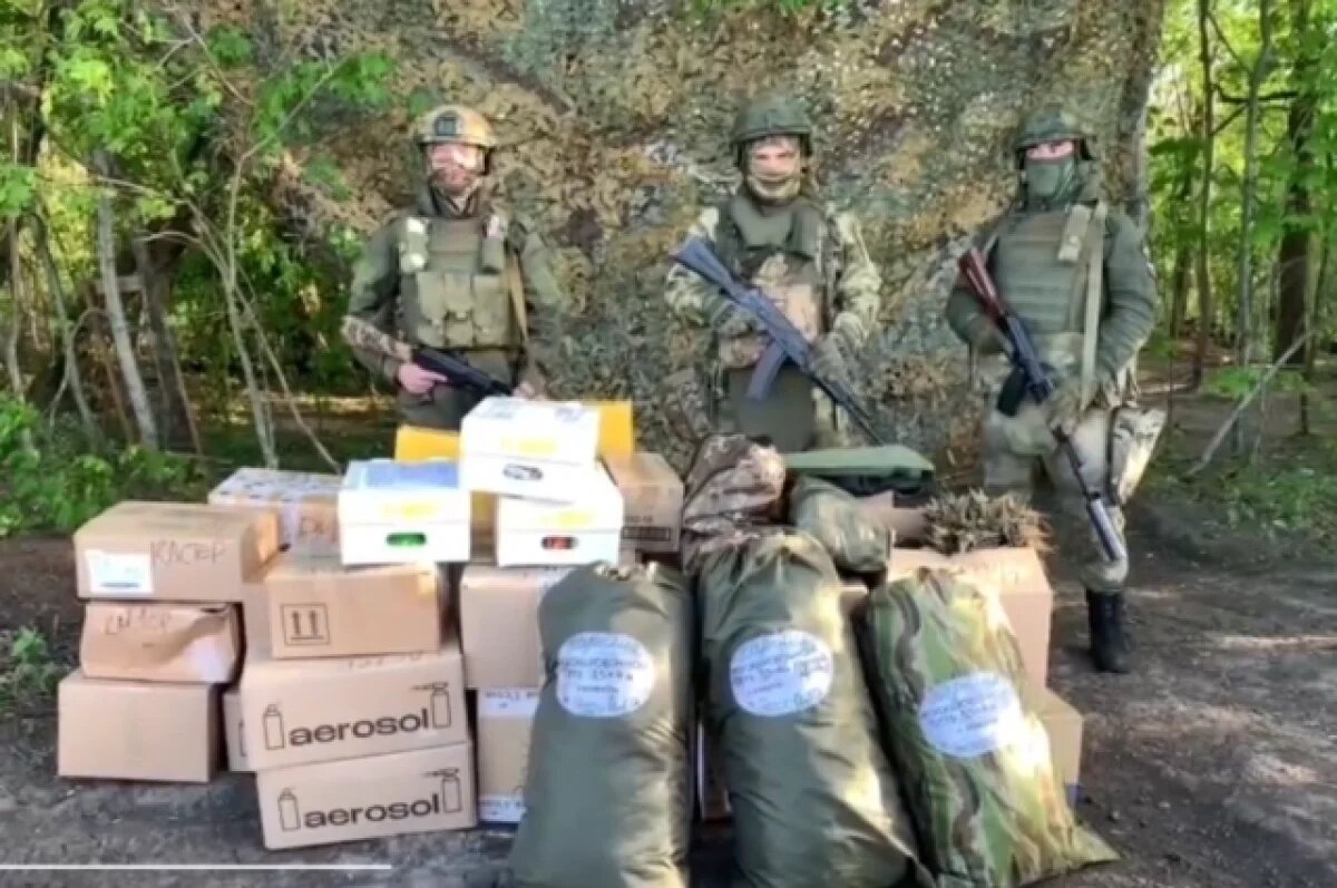    На передовую доставили гуманитарный груз от жителей Петрозаводска