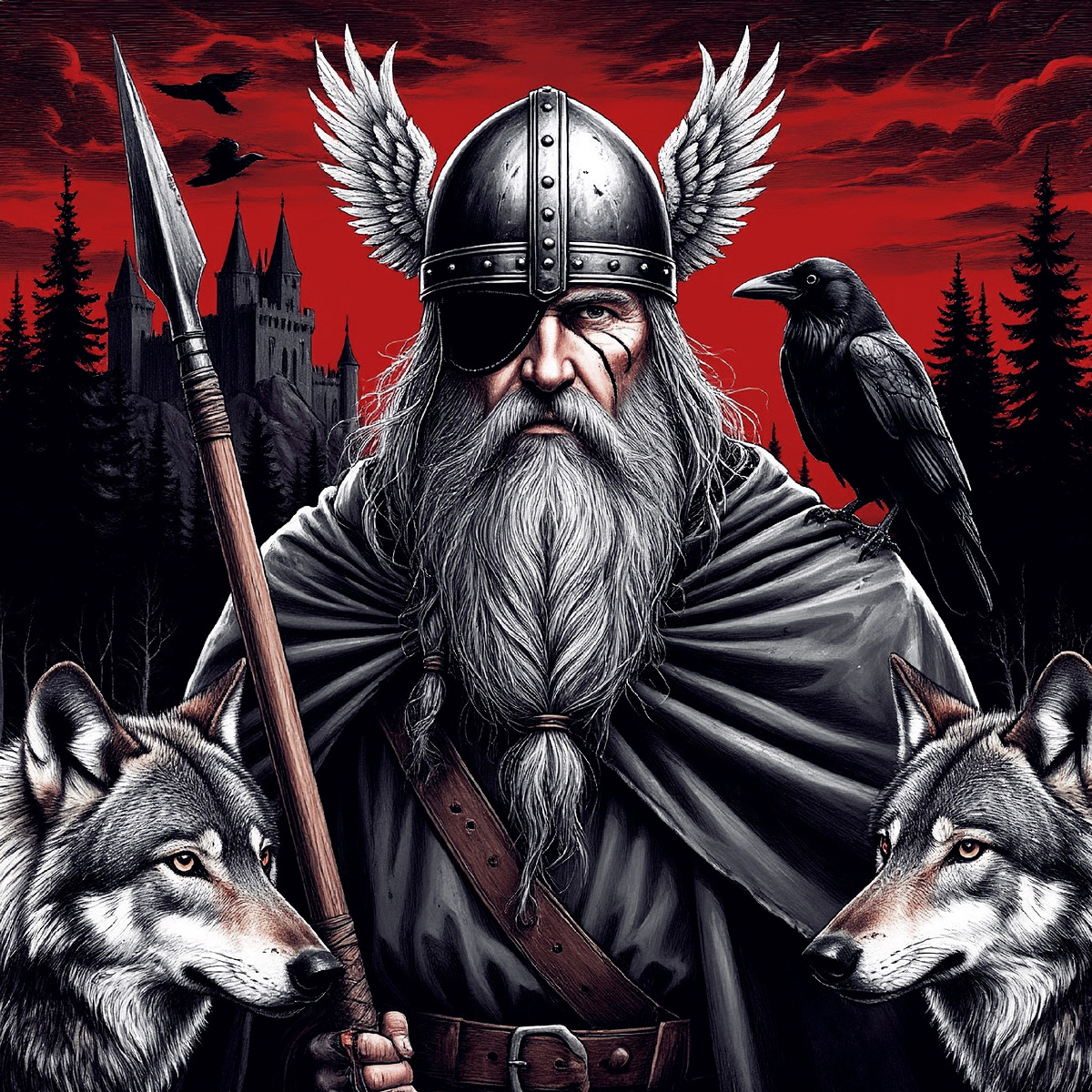 Один. Изображение сгенерировано нейросетью