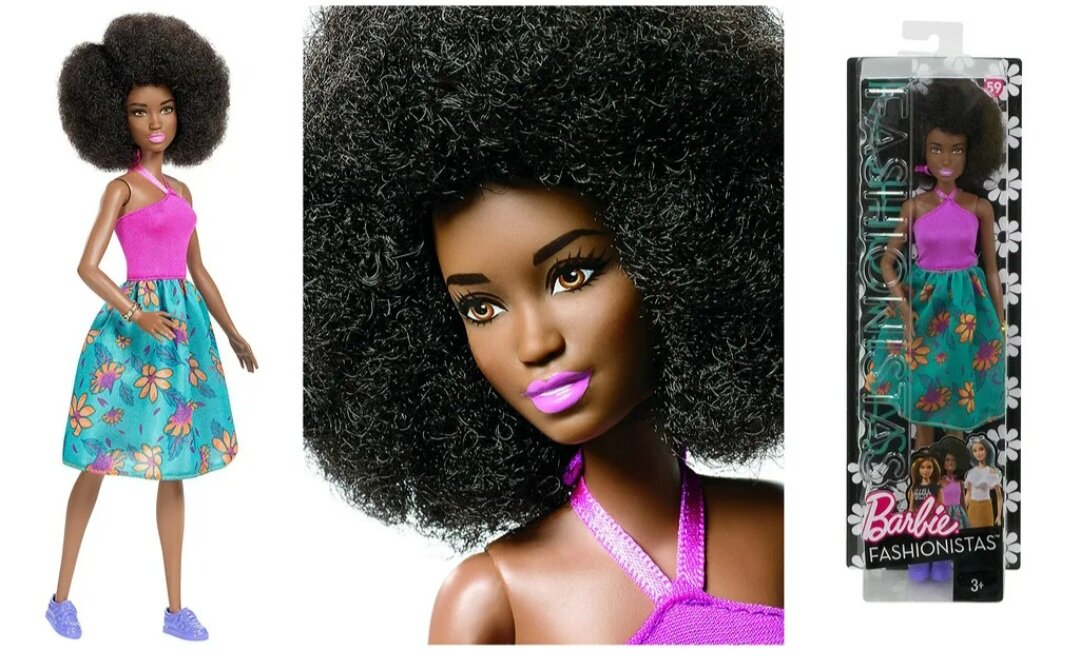 Barbie Fashionistas 59 Tropi-Cutie Doll, Mattel 