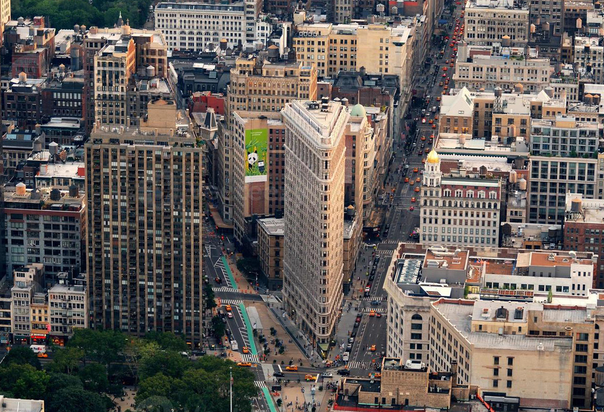 «Flatiron Building», Нью-Йорк. Фото Аmerican Вutler.