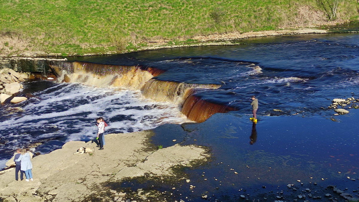 Тосненский водопад. Фото - авторское право #di_vito