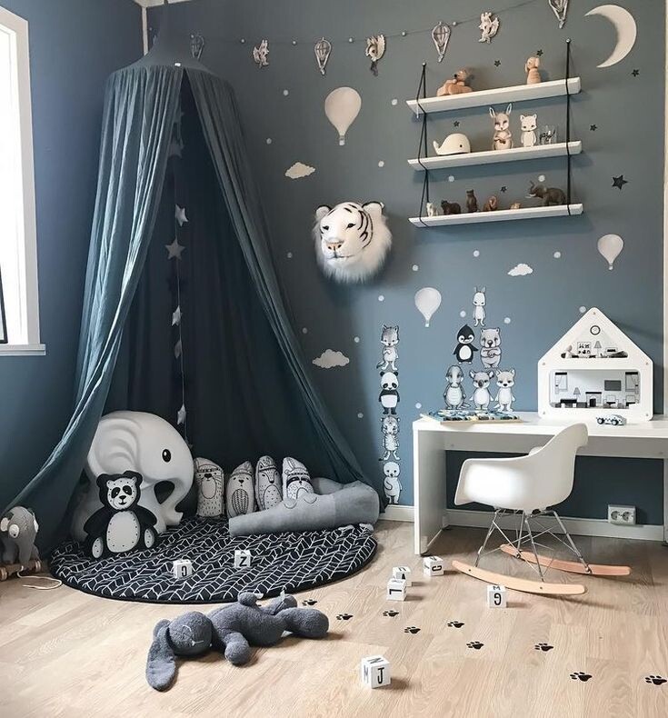 Детская комната для малыша (фото: i.pinimg.com)