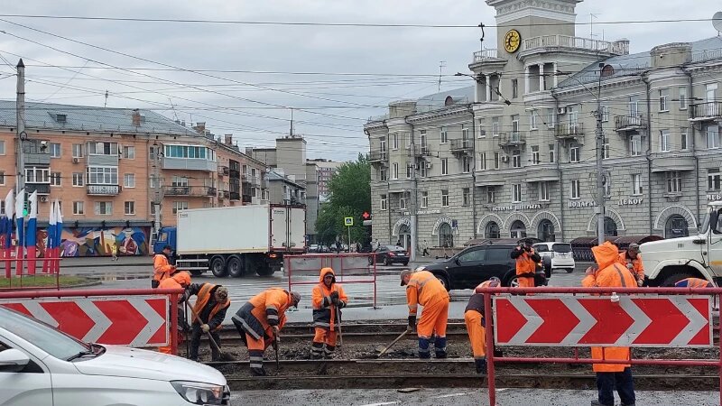     Центр Барнаула встал колом Анна Зайкова