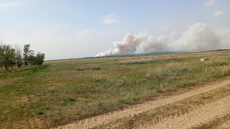     Пожар в Угловском районе. Администрация Угловского района