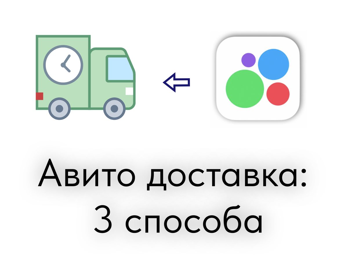 Авито-доставка: 3 способа работы