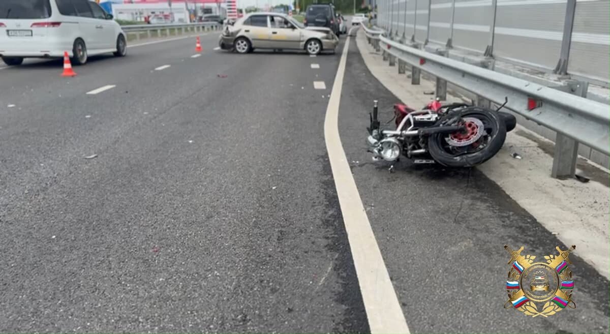    Скриншот видео t.me/gibdd123region