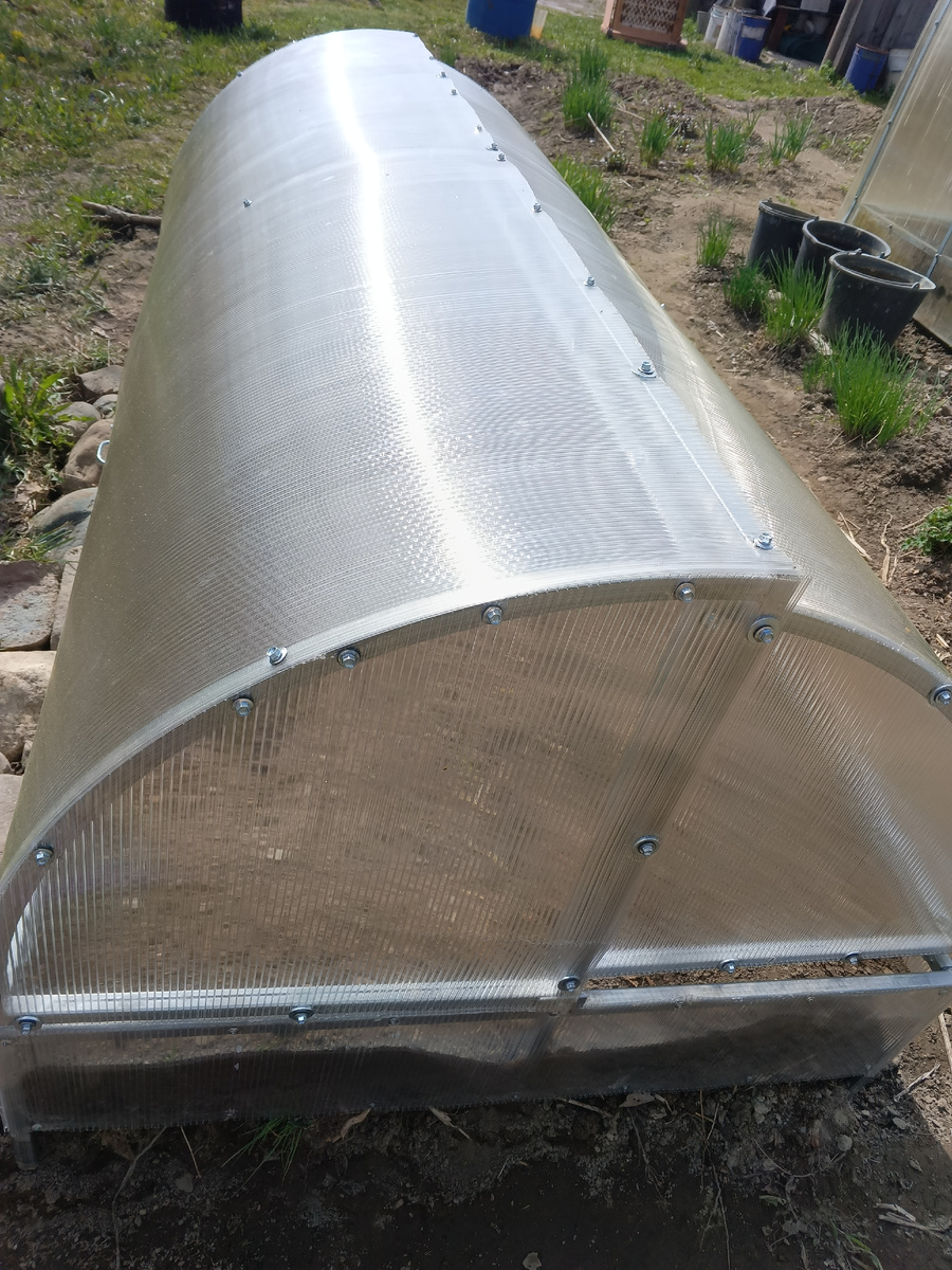 фото автора: парник "Хлебница" в сборе