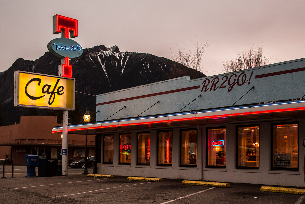 Придорожное кафе из сериала Твин Пикс