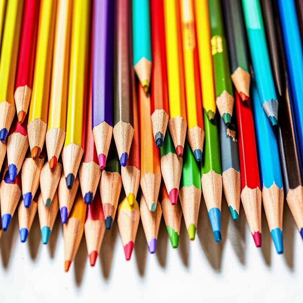 Даже нейросеть не может сложить карандаши идеально ровно и сделать их одинаковой длины