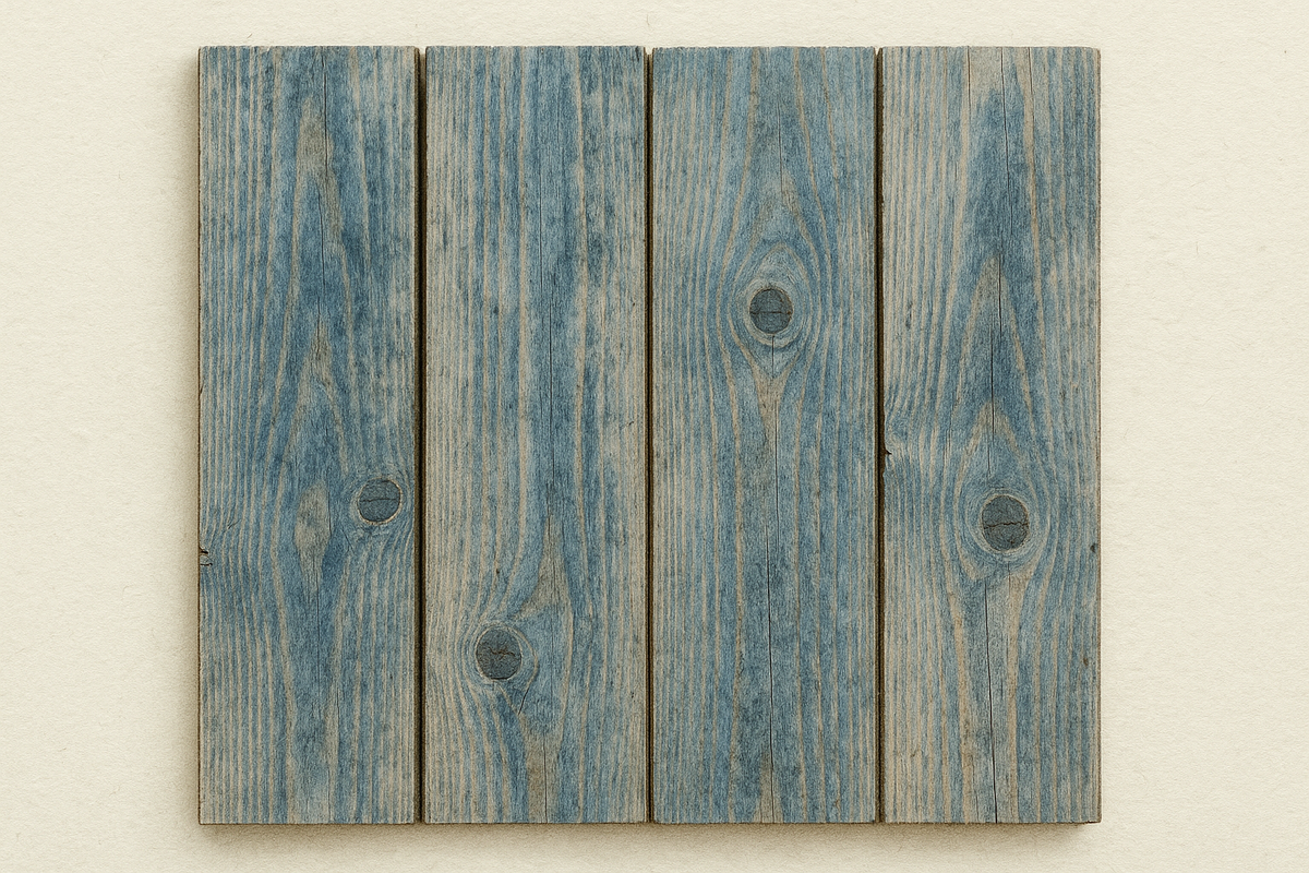 Так будет через пару лет под дождём и солнцем, если полениться и ничем не покрыть нашу вагоночку