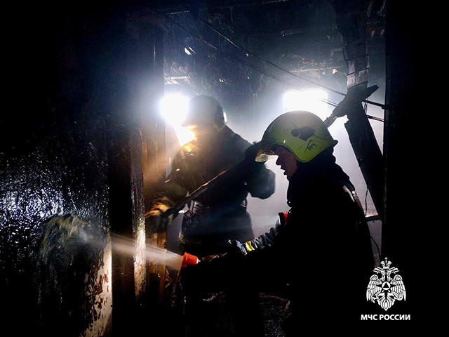 В Твери сегодня утром горела чайхана