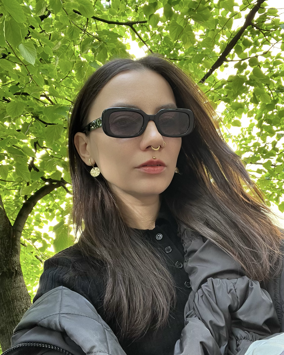 Так я выглядела до стрижки