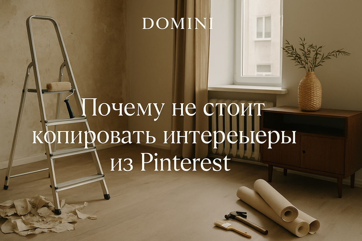    Почему нельзя слепо копировать интерьеры из Pinterest