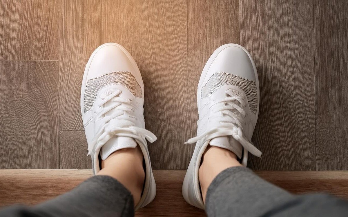 Белые кеды преобразятся за считанные минуты: используйте этот простой метод с молоком / Фото: Pogovorim.by
