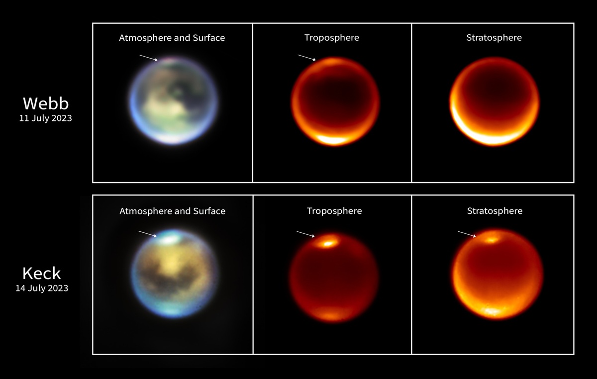 Источник: NASA, ESA, CSA, STScI, W. M. Keck Observatory  📷
