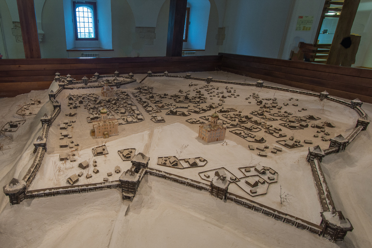 Макет Рязанского кремля