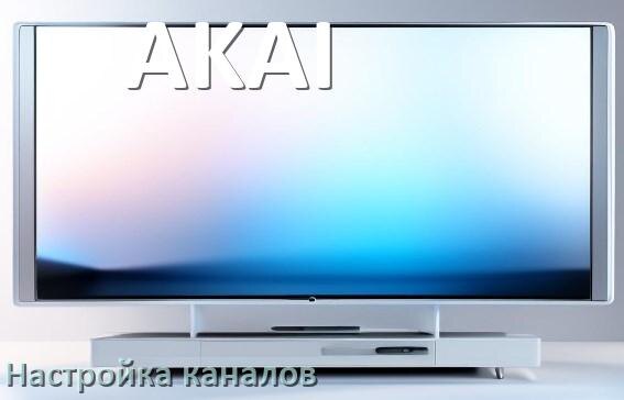 
Как на телевизоре AKAI настроить цифровые каналы через приставку и антенну