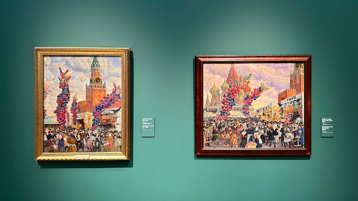 Полотна Кустодиева 