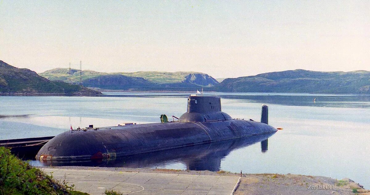 РПКСН пр.941 "Акула" ТК-12. Из свободного источника.