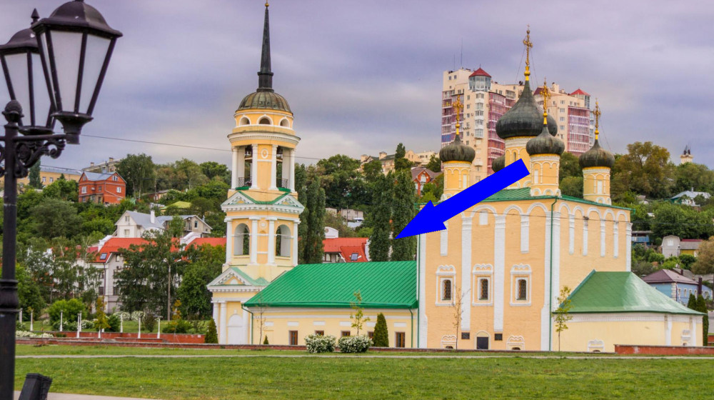    Корабль на суше: адмиралтейская церковь Воронежа